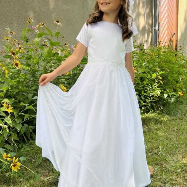 Kommunionkleid Dalary DK-307 Weiß