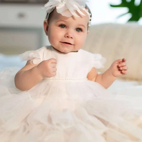 Taufkleid Dalary DK-S1500 Ivory