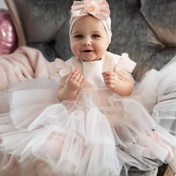 Taufkleid Dalary DK-S1501 Rosa