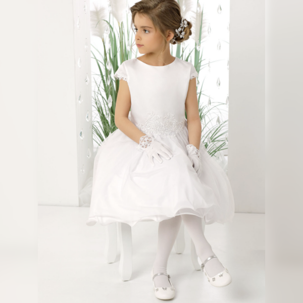 Kommunionkleid Dalary DK-206 Weiß