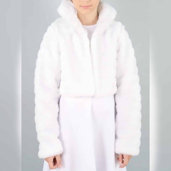 Kommunion Kunstfell-Jacke Dalary DK-B22