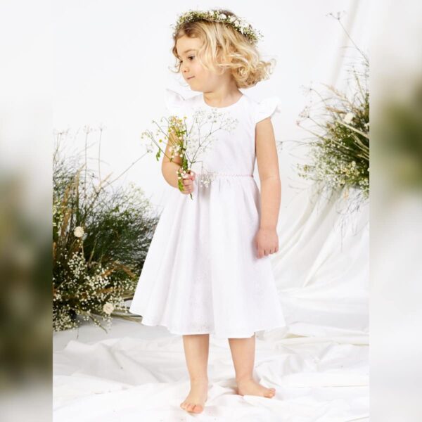 Taufkleid Dalary DK-S17 Weiß