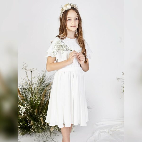 Kommunionkleid Dalary DK-322 Ivory