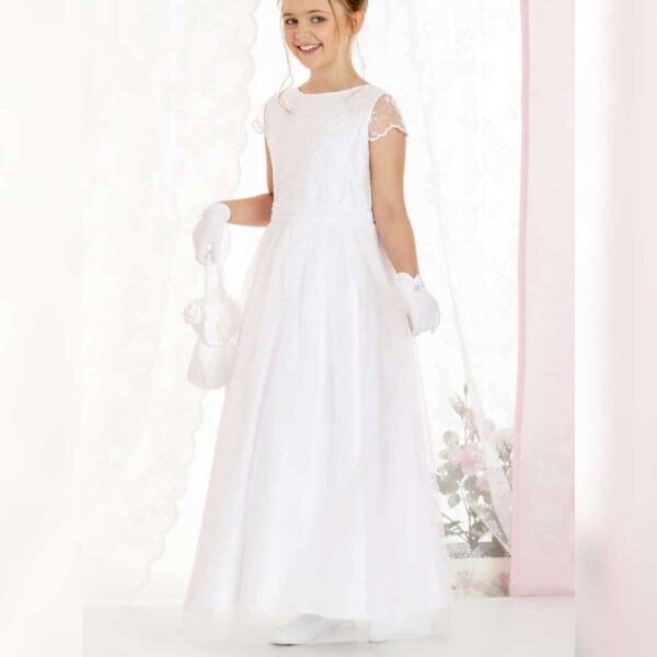 Kommunionkleid Dalary DK-310 Weiß