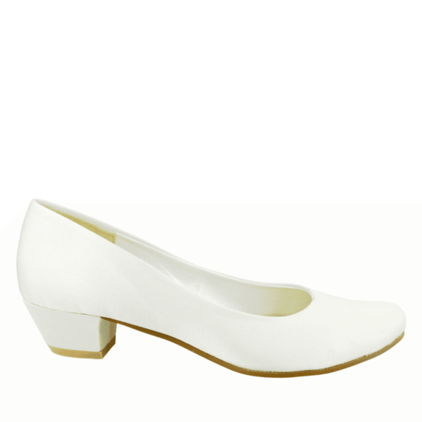 Brautschuhe Stacy Satin Ivory